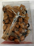 Olive Wood Wall Rosary