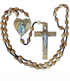 Olive Wood Wall Rosary