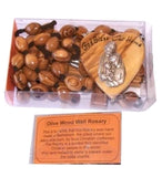 Olive Wood Wall Rosary