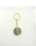 St Benedict Medal Golden Keyring, Plenty details in description, Please read.