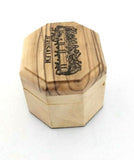 Hand Made Engraved Last Supper Olive Wood Rosary/Jewellery Box