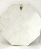 Hand Crafted Mother Of Pearl Bethlehem Christmas Crib / Nativity Wall Plaque / Glory be to God Prayer