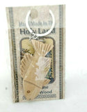 Hand made Olive Wood Jesus Fish Ichthys Christianity Key Ring.