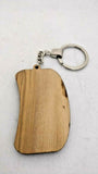 Hand made Olive Wood Laser Engraved Lord's Prayer Keychain