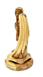 Master Piece Hand Crafted Olive Wood Holy Family Statue, Please Read description