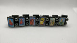 Hematite Natural Stone Magnetic all Saints, Mary & Jesus Elasticated Bracelet