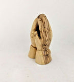 Mini - Baby / Child Hand Carved Olive Wood Praying Hands. Absolutely Beautiful