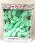 Large Luminous Glow in the dark wall Rosary beads 1.5 m 59", info in description