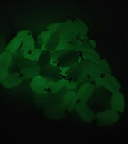 Large Luminous Glow in the dark wall Rosary beads 1.5 m 59", info in description