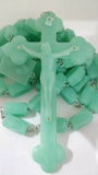 Large Luminous Glow in the dark wall Rosary beads 1.5 m 59", info in description