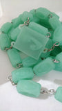 Large Luminous Glow in the dark wall Rosary beads 1.5 m 59", info in description