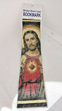 Sacred Heart of Jesus Miniature Woven Carpet Bookmark. Absolutely Beautiful