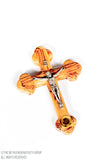 Hand Made Olive Wood Crucifix / www.tbng.co.uk