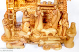 Hand Crafted Individual Olive Wood Faceless Musical Nativity Set / www.tbng.co.uk
