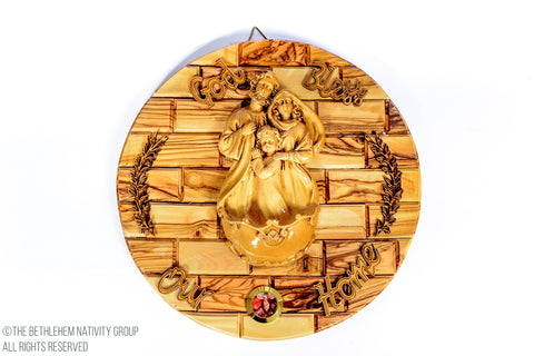 Holy Family Wall Plaque / www.tbng.co.uk