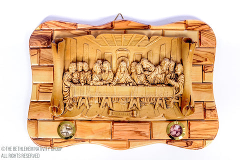 Last Supper Hanging Wall Plaque / www.tbng.co.uk