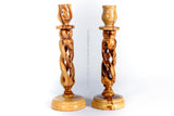Olive Wood Candle Holders Sticks from The Bethlehem Nativity Group tbng / www.tbng.co.uk