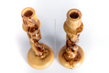 Olive Wood Candle Holders Sticks from The Bethlehem Nativity Group tbng / www.tbng.co.uk
