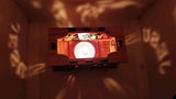 Beautifully Handmade Laser Christian Olive Wood Jesus Candle Holder