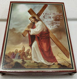 Olive Wood Crucifix 13.5 cm With Holy Soil