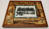 Hand Made Olive Wood&Mother Of Pearl Last Supper wall Plaque From Bethlehem,Holy Land