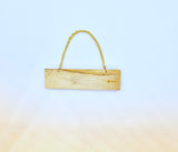 Handmade Olive Wood SHALOM Wall Hanging Plaque