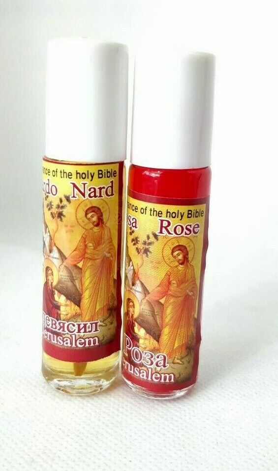 Nardo Mary Magdalena of Jerusalem Nard oil Anointing oil safe Metal bottle Myrrh oil 250 popular ml,8.45 oz+Ho;y water