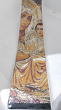 Jerusalem Virgin Mary Miniature Woven Carpet Bookmark. Absolutely Beautiful
