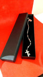 Stunning Silver Single Decade Rosary Beads Bracelet with Icon. Please Read Description
