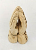 Mini - Baby / Child Hand Carved Olive Wood Praying Hands. Absolutely Beautiful