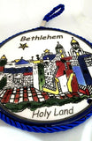 Wall Hanging Ceramic Plaque Icon of Church of the Nativity Bethlehem, Holy Land