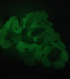 Large Luminous Glow in the dark wall Rosary beads 1.5 m 59", info in description