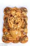 Holy Family Praying Hands Olive Wood Wall Plaque / www.tbng.co.uk