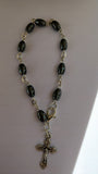 Hematite Bracelet Rosary Single Decade