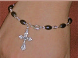Hematite Bracelet Rosary Single Decade