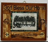 Hand Made Olive Wood&Mother Of Pearl Last Supper wall Plaque From Bethlehem,Holy Land