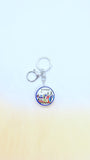 The Church of the Nativity in Bethlehem Glass 3D Keyring Key Chain / Double Sided